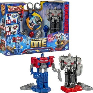 HASBRO TRANSFORMERS ONE - ROBOT BATTLERS OPTIMUS PRIME VS. MEGATRON