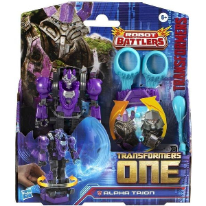 HASBRO TRASFORMERS ONE: ROBOT BATTLERS - ALPHA TRION ACTION FIGURE