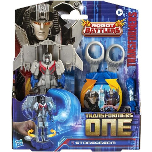 HASBRO TRASFORMERS ONE: ROBOT BATTLERS - STARSCREAM ACTION FIGURE
