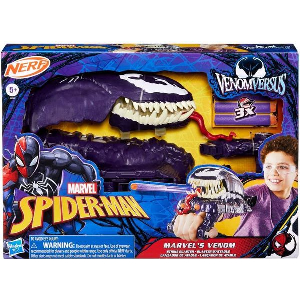 HASBRO NERF MARVEL SPIDER-MAN VENOMVERSUS - MARVEL'S VENOM STRIKE BLASTER