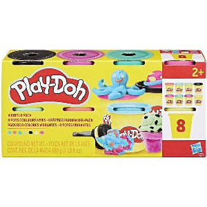 HASBRO PLAY-DOH DOH & MORE - VIBRANT 8 PACK