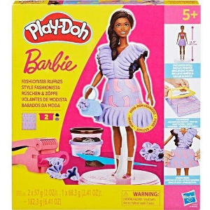 HASBRO PLAY-DOH FASHION - BARBIE DESIGNER DOLLS FASHIONISTA RUFFLES