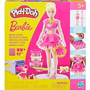 HASBRO PLAY-DOH FASHION - BARBIE DESIGNER DOLLS RUFFLES AND BOWS