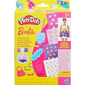 HASBRO PLAY-DOH FASHION - BARBIE DESIGNER PATTERNS PACKS SPARKLES AND GEMS