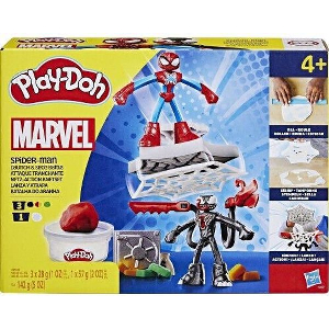 HASBRO PLAY-DOH MARVEL SPIDER-MAN - LAUNCH AND SLICE BATTLE
