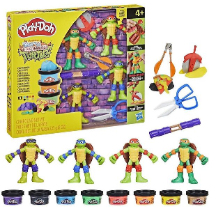 HASBRO PLAY-DOH TMNT TALES OF THE TEENAGE MUTANT NINJA TURTLES - COWABUNGA CREATIONS