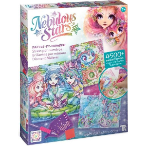 NEBULOUS STARS DAZZLE BY NUMBER RAINBOW (11143)
