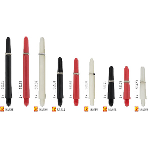 ΚΟΡΜΟΙ DART BULLS NYLON SHAFT RING X-SMALL BLACK