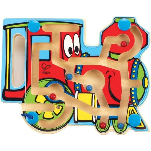 CHOO CHOO TRACKS- ΠΙΝΑΚΑΣ ΜΕ ΜΑΓΝΗΤΙΚΟ ΡΑΒΔΑΚΙ ΓΙΑ ΚΙΝΗΣΗ ΤΗΣ ΜΠΙΛΙΑΣ