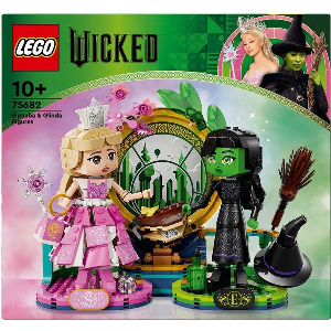 LEGO WICKED 75682 ELPHABA & GLINDA FIGURES