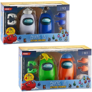 P.M.I. AMONG US ACTION FIGURES 2 PACK 17CM (S2) (RANDOM) (AU6552)