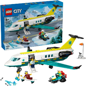 LEGO CITY 60465 EMERGENCY AIR AMBULANCE AIRPLANE