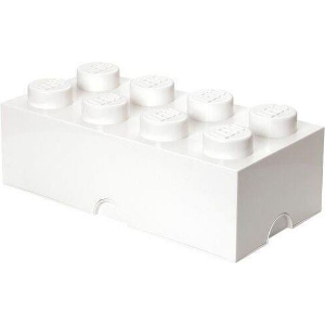 LEGO STORAGE BRICK 8 WHITE