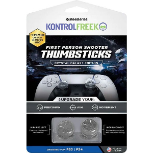 KONTROLFREEK FPS GALAXY CRYSTAL KIT PS5/PS4 CRYSTAL