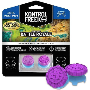 KONTROLFREEK PERFORMANCE THUMBSTICKS BATTLE ROYALE PURPLE PS5/PS4 PURPLE