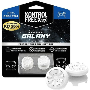 KONTROLFREEK PERFORMANCE THUMBSTICKS GALAXY WHITE PS5/PS4 WHITE