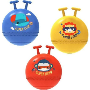 FISHER-PRICE: SUPER BOUNCY BALL (WITH FOOT PUMP) (45CM) (RANDOM CHOICE)