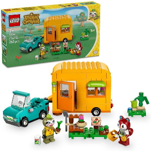 LEGO ANIMAL CROSSING 77054 LEIF'S CARAVAN & GARDEN SHOP