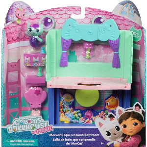 SPIN MASTER GABBY'S DOLLHOUSE MOVIE: 'MERCAT'S' SPA-AWESOME BATHROOM PLAYSET