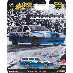 HOT WHEELS PREMIUM CAR CULTURE: FAST WAGONS - VOLVO 850 ESTATE