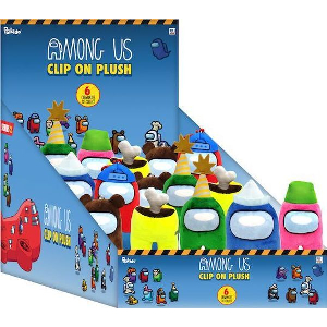 P.M.I. AMONG US CLIP ON PLUSH CHARACTERS 13CM (S2) (AU7204)