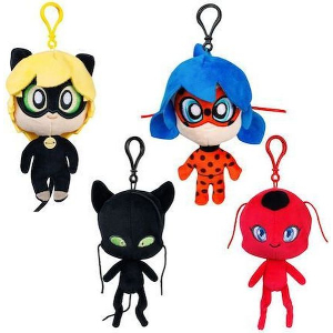 P.M.I. MIRACULOUS CLIP ON PLUSH CHARACTERS (S1) (RANDOM) (MLB7004)
