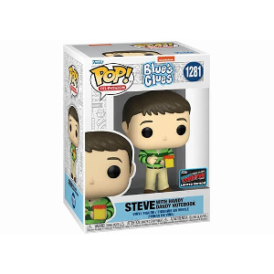 FUNKO POP! TELEVISION: BLUES CLUES - STEVE WITH HANDY DANDY NOTEBOOK #1281 VINYL FIGURE