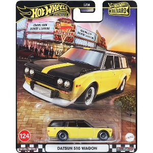 HOT WHEELS PREMIUM: BOULEVARD - DATSUN 510 WAGON VEHICLE