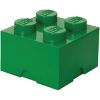 LEGO STORAGE BRICK 4 DARK GREEN