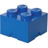 LEGO STORAGE BRICK 4 MEDIUM BLUE
