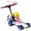 HOT WHEELS MARIO KART: PRINCESS PEACH B-DASHER + PEACH PARASOL (GVD36)