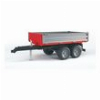 BRUDER BOARD WALL TRAILER (GRAY/RED)