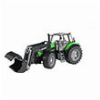 BRUDER DEUTZ AGROTRON X720 WITH FRONT LOADER (GREEN/BLACK)