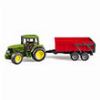BRUDER JOHN DEERE 6920 WITH TUB TIPPING TRAILER (WITH AUTOMATIC BACK PANEL)
