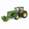BRUDER JOHN DEERE 7R 350 WITH FRONT LOADER (GREEN)