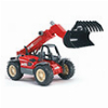 BRUDER MANITOU TELEHANDLER MLT 633 (RED/GRAY)