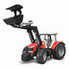 BRUDER MASSEY FERGUSON 7624 WITH FRONT LOADER