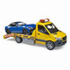 BRUDER MB SPRINTER CAR TRANSPORTER WITH LIGHT & SOUND MODULE (INCL. ROADSTER)