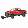 BRUDER RAM 2500 POWER WAGON (RED/BLACK)