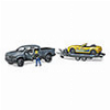 BRUDER RAM 2500 POWER WAGON AND ROADSTER RACING TEAM