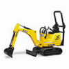 BRUDER JCB MICRO EXCAVATOR 8010 CTS (YELLOW/BLACK)