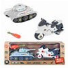 ΤΑΝΚ+ΜΟΤΟ POLICE FREE WHEELS & ΚΑΤΣΑΒΙΔΙ DIY 38X14X9CM