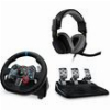 LOGITECH G29 DRIVING FORCE RACING WHEEL FOR PS3/PS4/PS5/PC +PEDALS +ASTRO A10 GAMING HEADSET BUNDLE