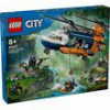 LEGO CITY 60437 JUNGLE EXPLORER HELICOPTER AT BASE CAMP