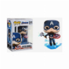 FUNKO POP! MARVEL: AVENGERS ENDGAME CAPTAIN AMERICA WITH BROKEN SHIELD MJOLNIR