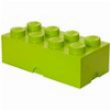 LEGO STORAGE BRICK 8 LIME GREEN