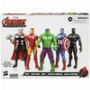 HASBRO AVEN. BEYOND EARTHS MIGHTIEST THOR/IRON MAN/HULK/CAPTAIN AMERICA/BLACK PANTHER FIG SET 5PACK