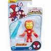 HASBRO DISNEY JUNIOR MARVEL SPIDEY AND HIS AMAZING FRIENDS - IRON MAN MINI ACTION FIGURE