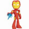 HASBRO DISNEY MARVEL: SPIDEY AND HIS AMAZING FRIENDS - IRON MAN SUPERSIZED HERO FIGURE