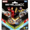 HASBRO MARVEL BEY BLADE X - IRON MAN 4-80B VS. THANOS 4-60P